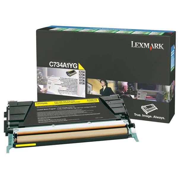 LEXMARK C734A1YG - originální Lexmark