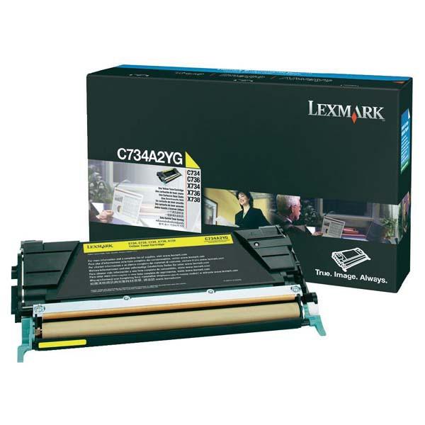 LEXMARK C734A2YG - originální Lexmark