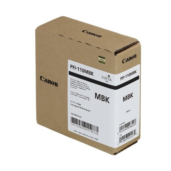 CANON PFI-110 MBK - originální Canon