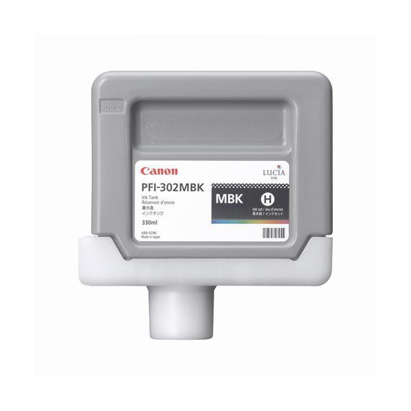 CANON PFI-302 BK - originální Canon