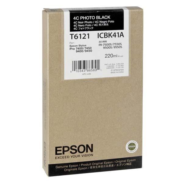 EPSON T6121 (C13T612100) - originální Epson