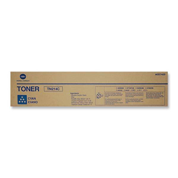 KONICA MINOLTA TN-214 C - originální Konica Minolta