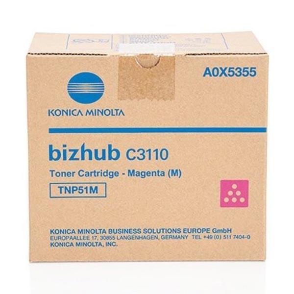KONICA MINOLTA TNP-51 M - originální Konica Minolta
