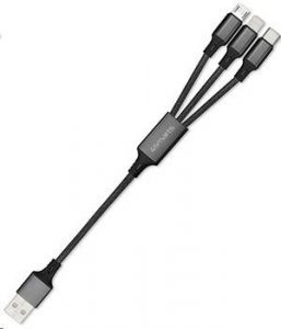 4smarts nabíjecí kabel ForkCord 3v1