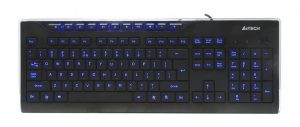 A4tech multimediální klávesnice KD-800L modře podsvícená