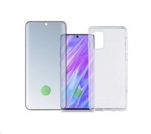 4smarts 360° Premium Protection set (tvrzené sklo UltraSonic a gelový zadní kryt) pro Samsung Galaxy S20 4smarts