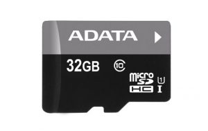 ADATA MicroSDHC karta 32GB UHS-I Class 10 + SD adaptér