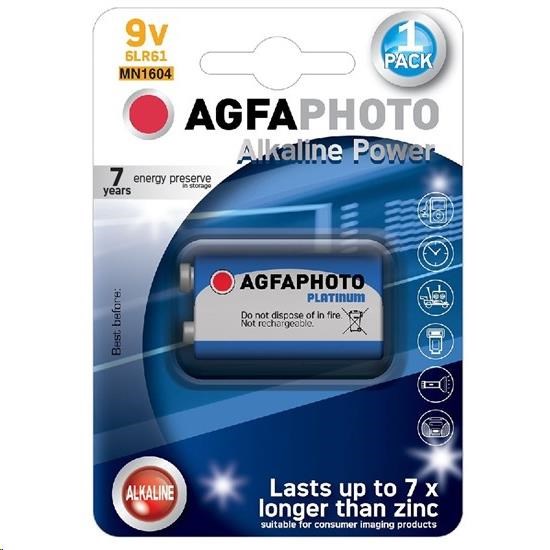 AgfaPhoto Power alkalická baterie 9V