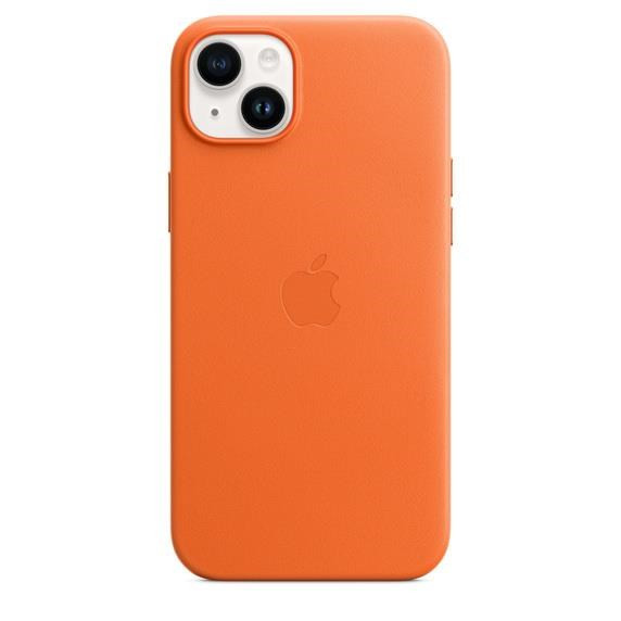 APPLE iPhone 14 Plus kožené pouzdro s MagSafe - Orange Apple
