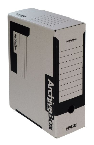 Archivační box 330x260x110mm EMBA černý EMBA