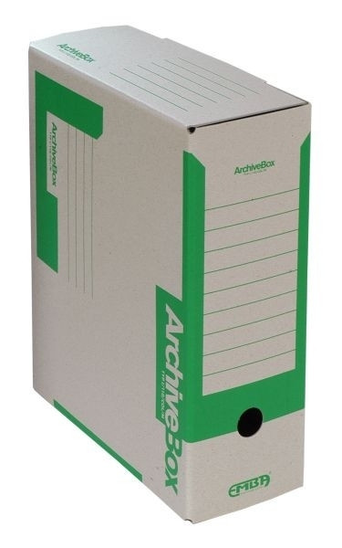 Archivační box 330x260x110mm EMBA zelený EMBA