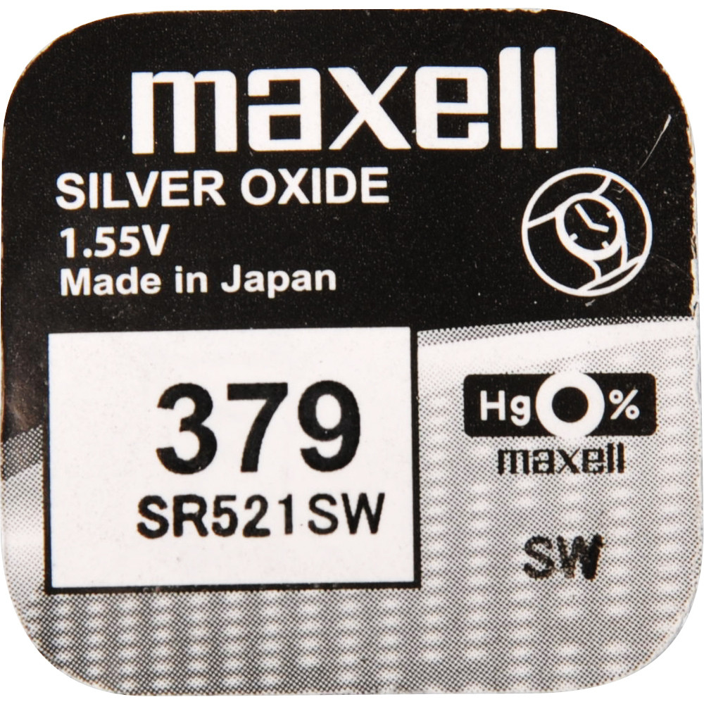 379/SR521SW/V379 1BP Ag MAXELL MAXELL