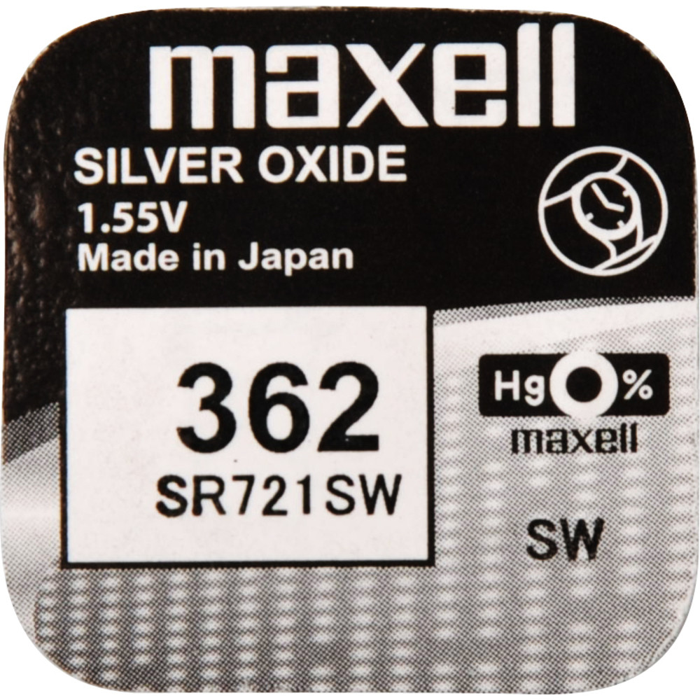 362/SR721SW/V362 1BP Ag MAXELL MAXELL