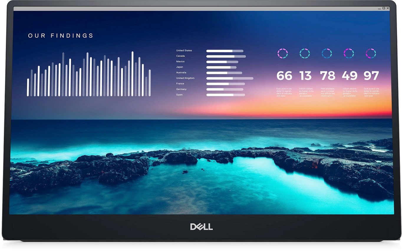 14" LCD Dell P1424H Portable LCD 3Y-NBD DELL