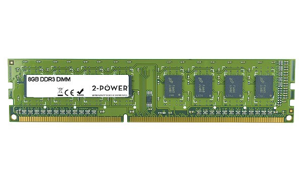 2-Power 8GB PC3L-12800U 1600MHz DDR3 CL11 Non-ECC DIMM 2Rx8 1.35V ( DOŽIVOTNÍ ZÁRUKA ) 2-Power