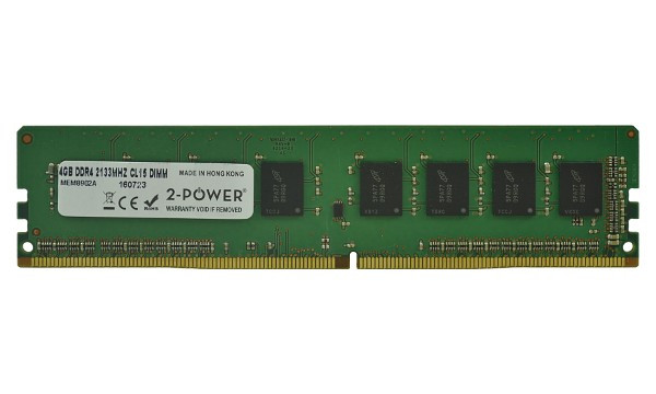 2-Power 4GB PC4-17000U 2133MHz DDR4 CL15 Non-ECC DIMM 1Rx8 ( DOŽIVOTNÍ ZÁRUKA ) 2-Power
