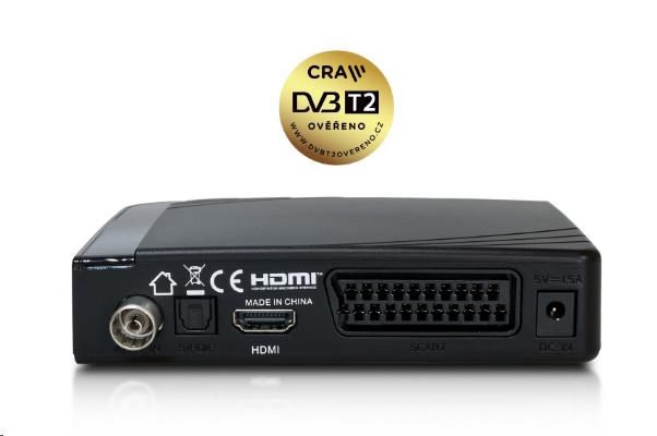 AB TereBox 2T HD terestriálny/káblový prijímač DVB-T2 CZ SK NoName