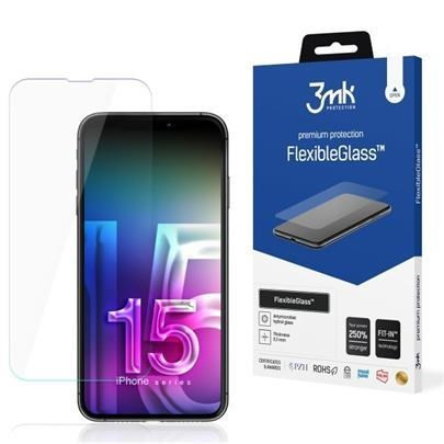 3mk hybridní sklo FlexibleGlass pro Apple iPhone 15 Pro Max 3mk