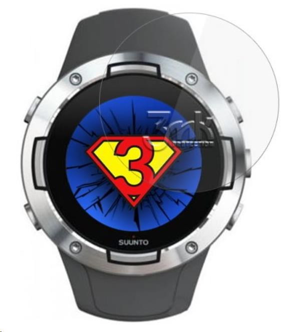 3mk hybridní sklo Watch pro Suunto 5 (3ks) 3mk