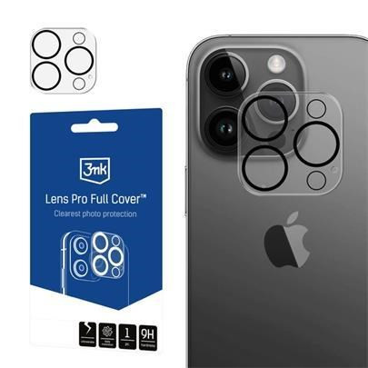 3mk ochrana kamery Lens Pro Full Cover pro Apple iPhone 15 Pro / iPhone 15 Pro Max 3mk