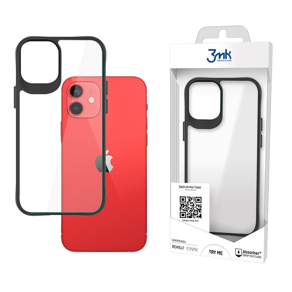 3mk ochranný kryt Satin Armor Case+ pro Apple iPhone 12 / iPhone 12 Pro 3mk