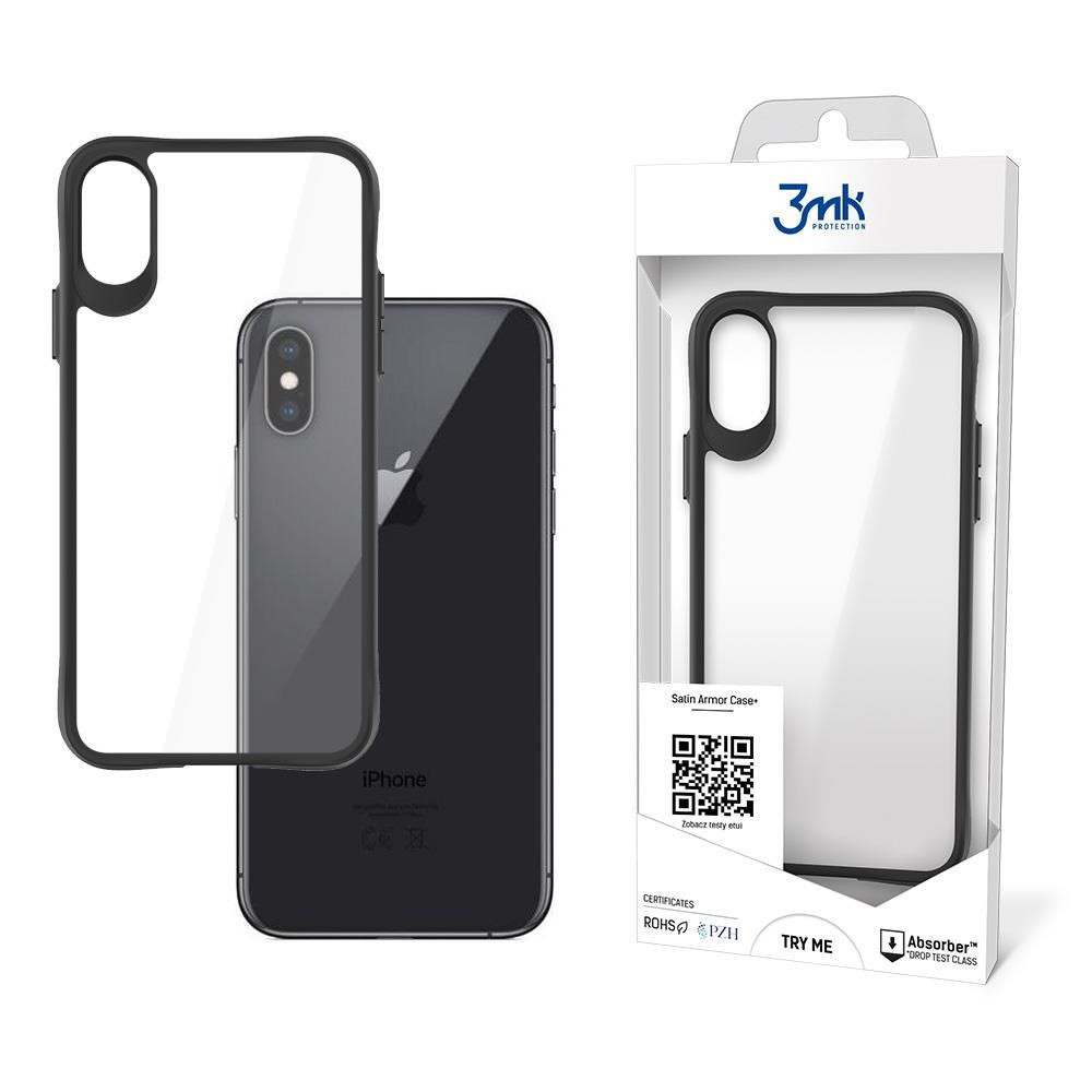 3mk ochranný kryt Satin Armor Case+ pro Apple iPhone X / iPhone XS 3mk