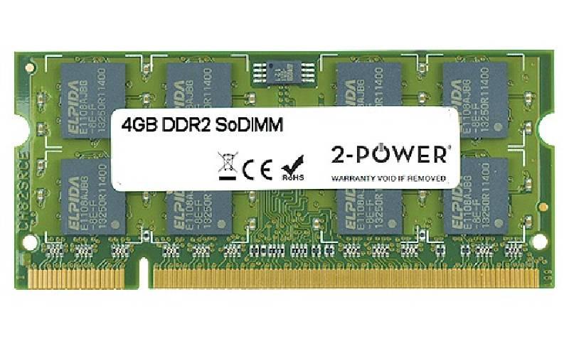 2-Power 4GB PC2-6400S 800MHz DDR2 CL6 SoDIMM 2Rx8 (DOŽIVOTNÍ ZÁRUKA) 2-Power
